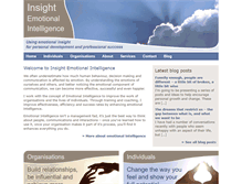 Tablet Screenshot of insightemotionalintelligence.com